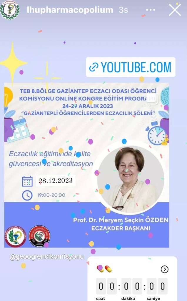ECZAKDER Başkanımız Gaziantep Öğrenci Kongresindeydi.