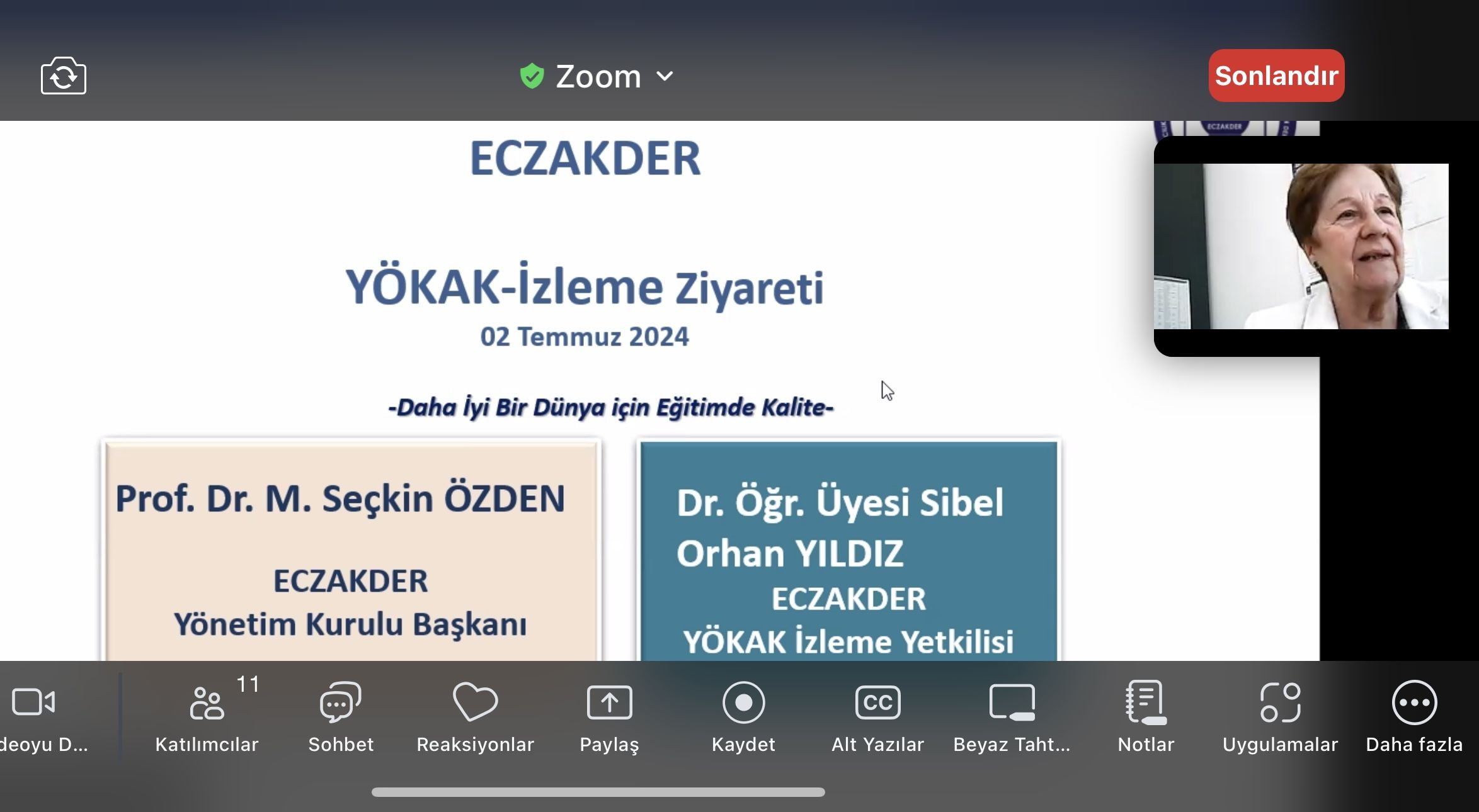 YÖKAK İzleme Ziyareti