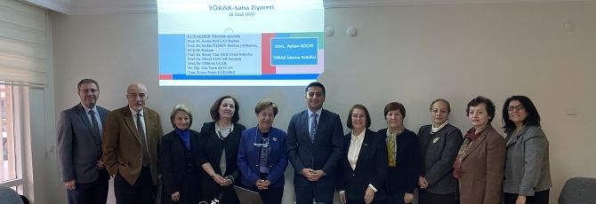 YÖKAK’tan ECZAKDER Saha Ziyareti