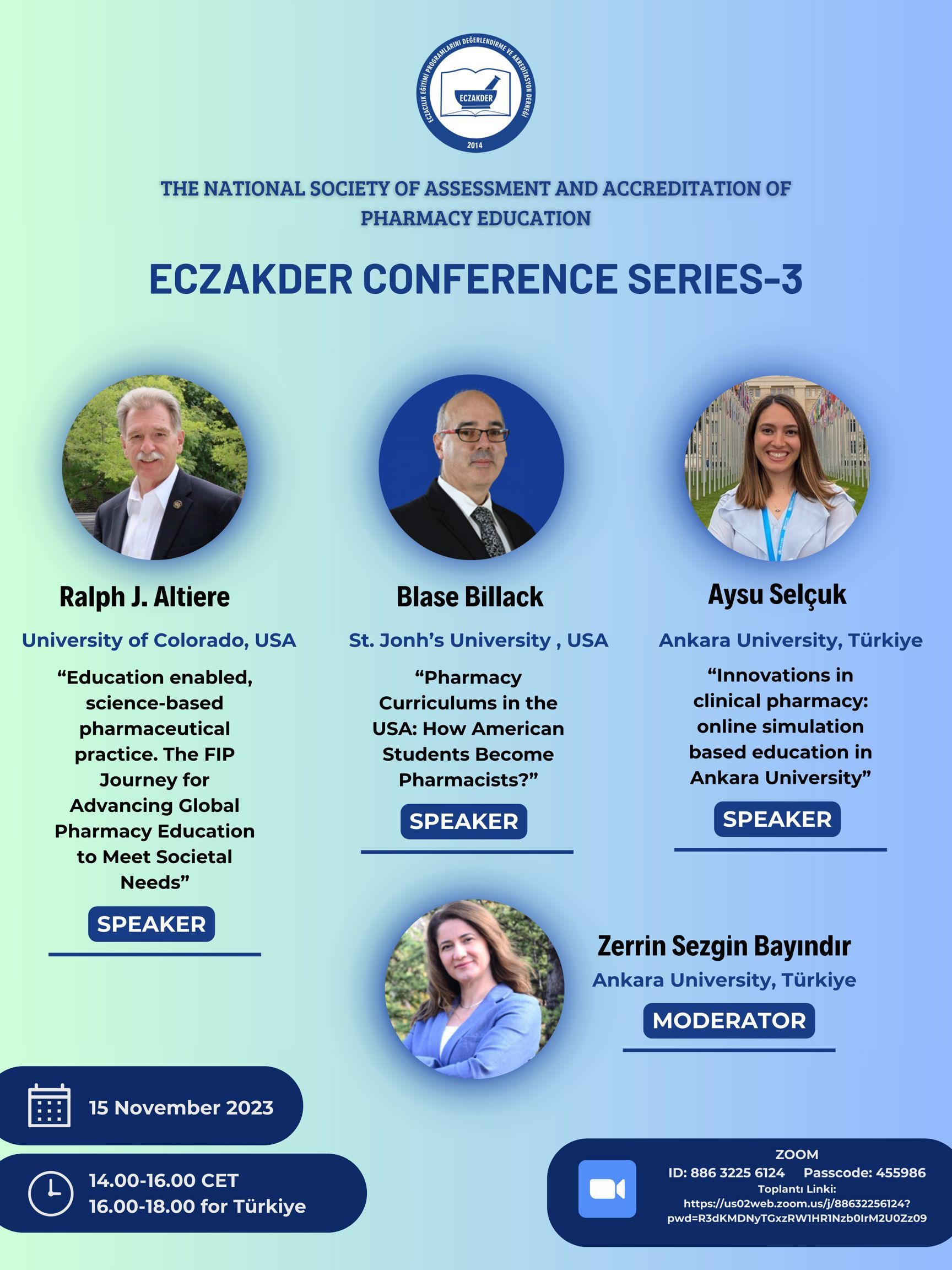 ECZAKDER Konferans Dizisi - 3